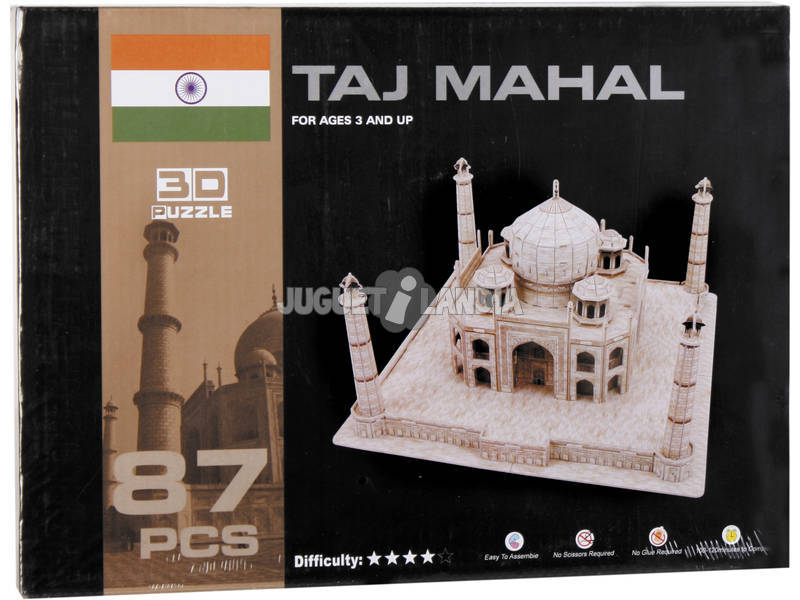 Puzzle 3D Taj Mahal 87 pezzi 