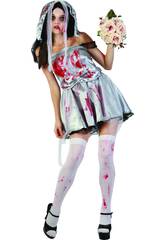 imagen Zombiebraut-Kostüm für Damen, Größe XL