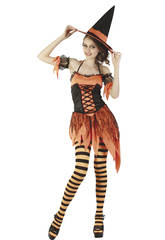 imagen Bruxa traje halloween mulher tamanho xl