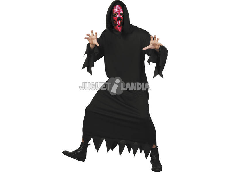 Kostüm Schwarzer Teufel Mann Größe L