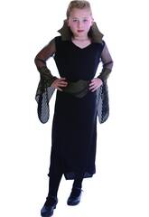 imagen Disfraz Viuda Negra Malvada Niña Talla XL