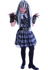 Fantasia Colegial Dem�nia Menina Tamanho S