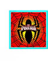 Spiderman pack 20 tovaglioli 33 x 33 cm.