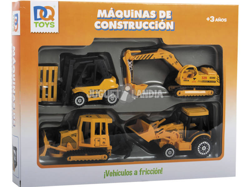 Baumaschinen Die Cast Pack 4