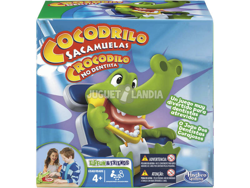 Conjunto de mesa de crocodilo Sacamuelas HASBRO GAMING B0408175