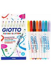 Markierungen Giotto Turbo Glitter 8 Stück Fila 425800