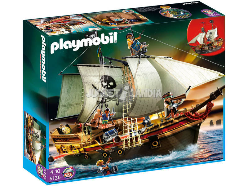 Playmobil Bateau pirate d´attaque