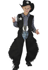 imagen Kostüm Cowboy Schwarz Junge Größe XL