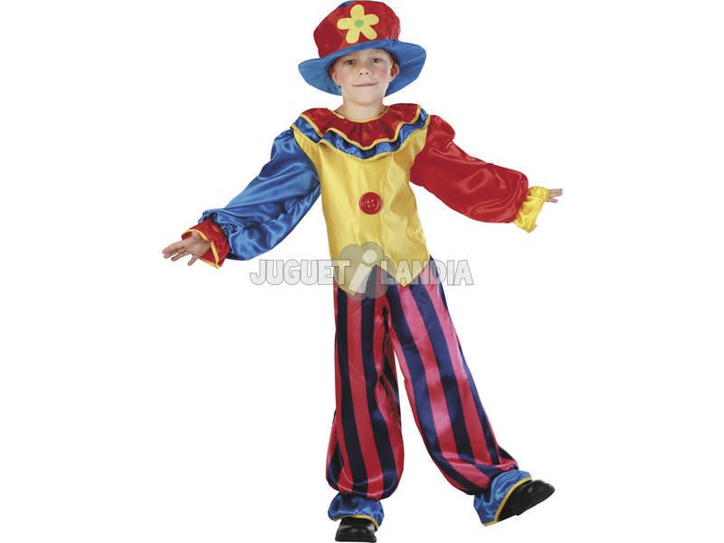 Kostüm Clown Gestreifte Hose Junge Größe L