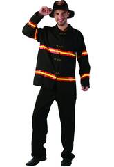 Déguisement Homme Pompier Taille L