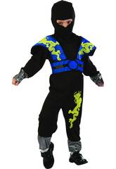 imagen Disfraz Ninja Dragón Bebé Talla S