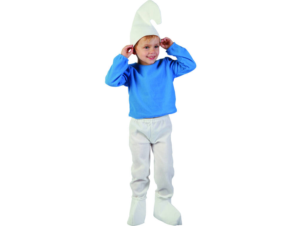 Disfraz de Elfo de Color Azul para Bebé Talla S