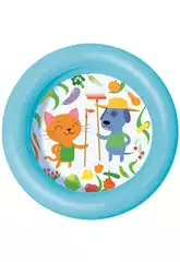 Piscina Hinchable 2 Anillos 61x15 Cm. Bestway 51061