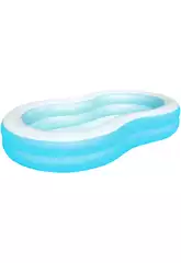 Piscina Insuflável Familiar Big Lagoon 262x157x46 Cm. Bestway 54117