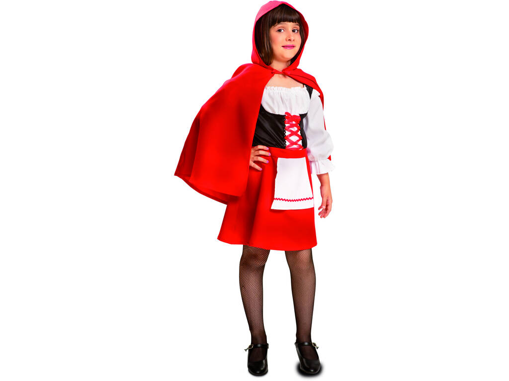 Kostüm-Mädchen M Rotkäppchen