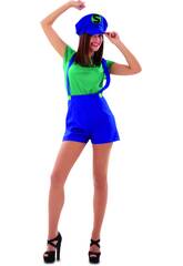 Costume Donna L Lady Super Luigi 