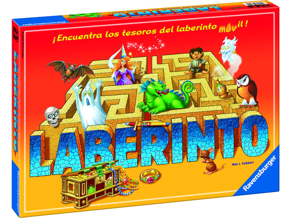 Ravensburger-Labirinto Pokémon-Jogo de mesa