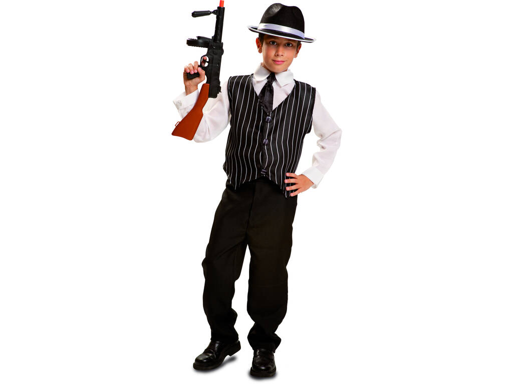 Déguisement Enfant L Gangster avec Gilet