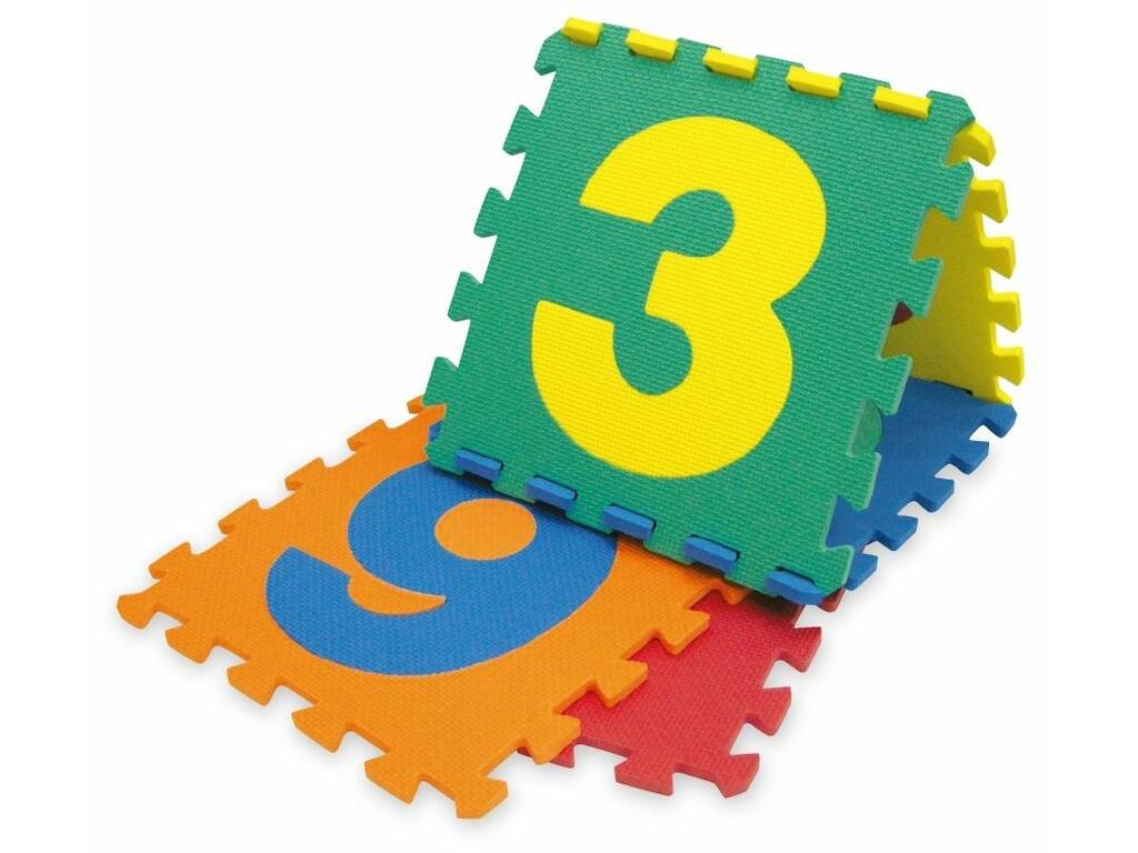 Tappeto Puzzle EVA Numeri da 0 a 9