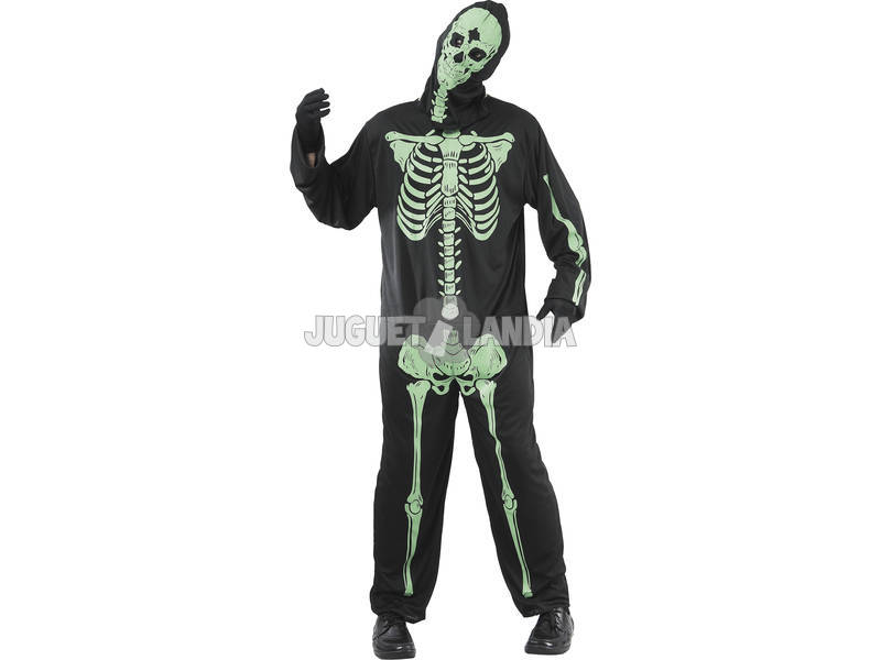 Kostüm Skelett Mann Größe L