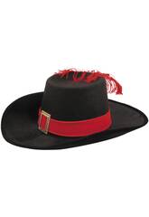 imagen Chapeau Mousquetaire Velour pour Enfant