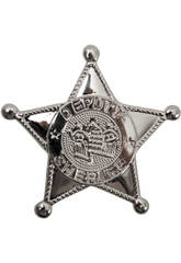 imagen Estrella de Sheriff Color Plateada