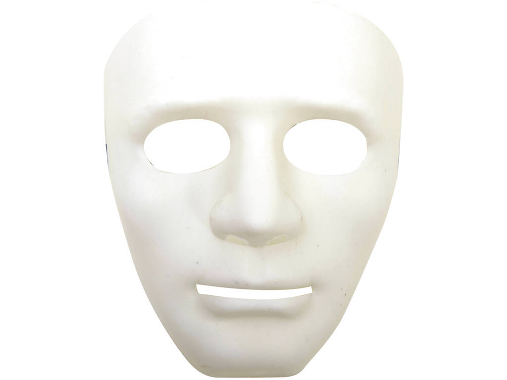 Weiße Maske