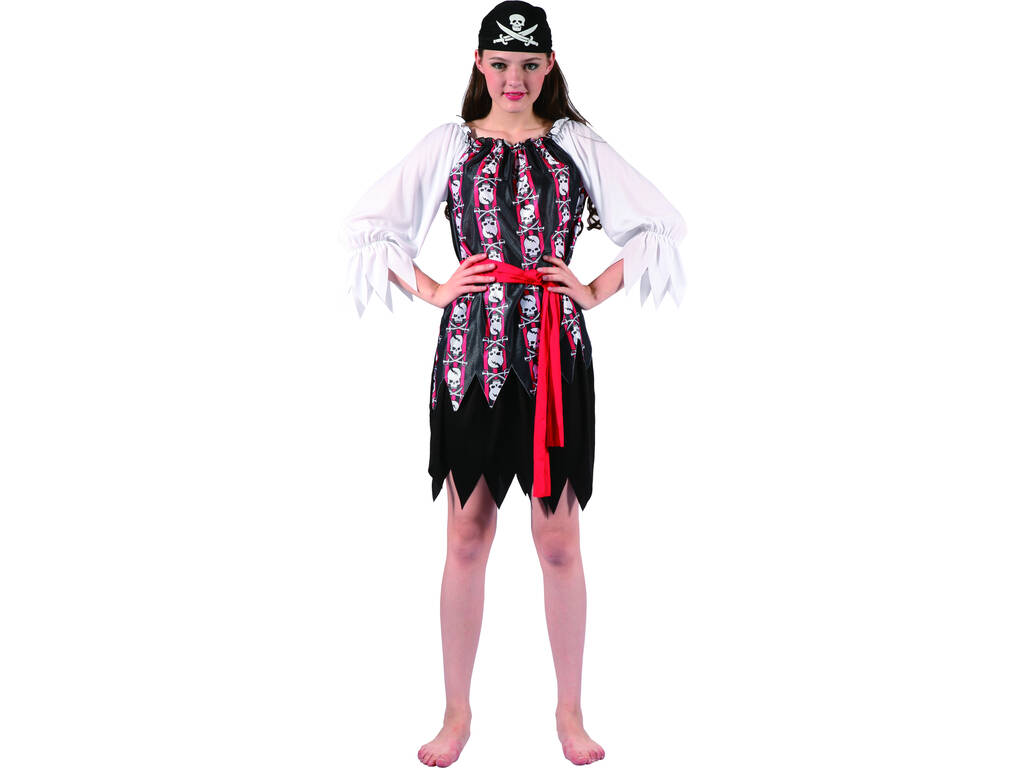 Disfraz Pirata Calaveras Mujer Talla XL