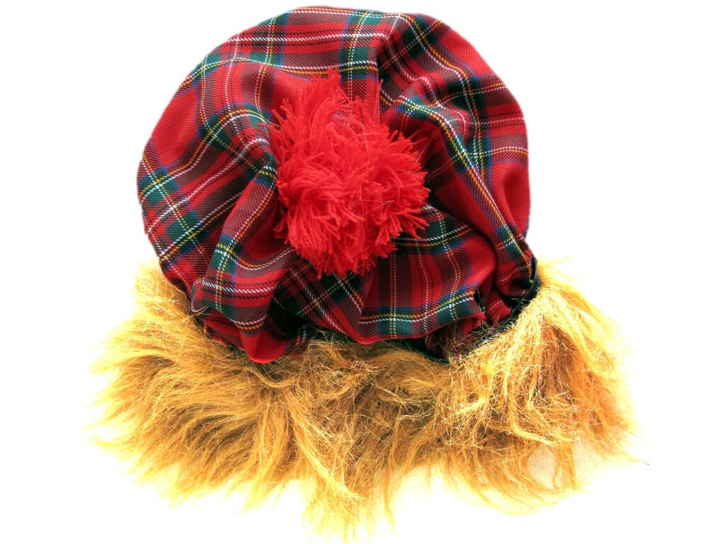Scottish-Hut mit Haar