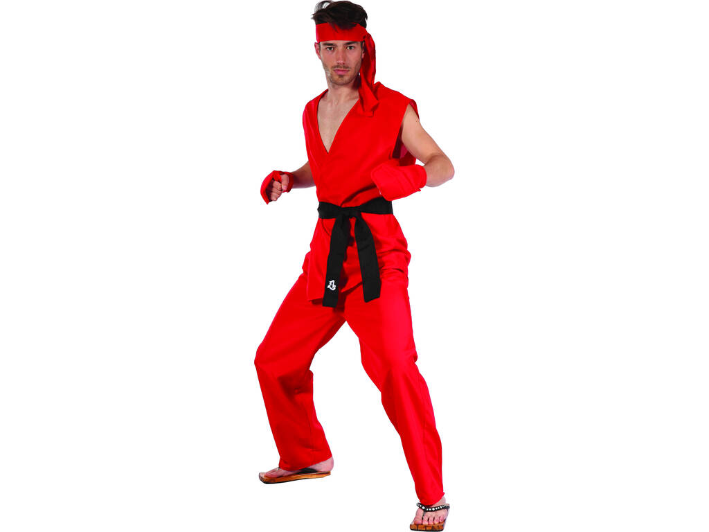 Disfraz Karateka Hombre Talla XL