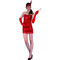 imagen Disfraz Chica Moderna Roja Mujer Talla XL