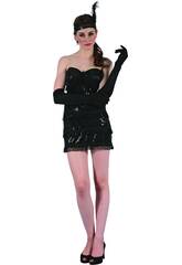 imagen Déguisement Fille Moderne Noir Femme Taille L