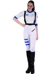 Kostüm Astronautin Frau Größe XL