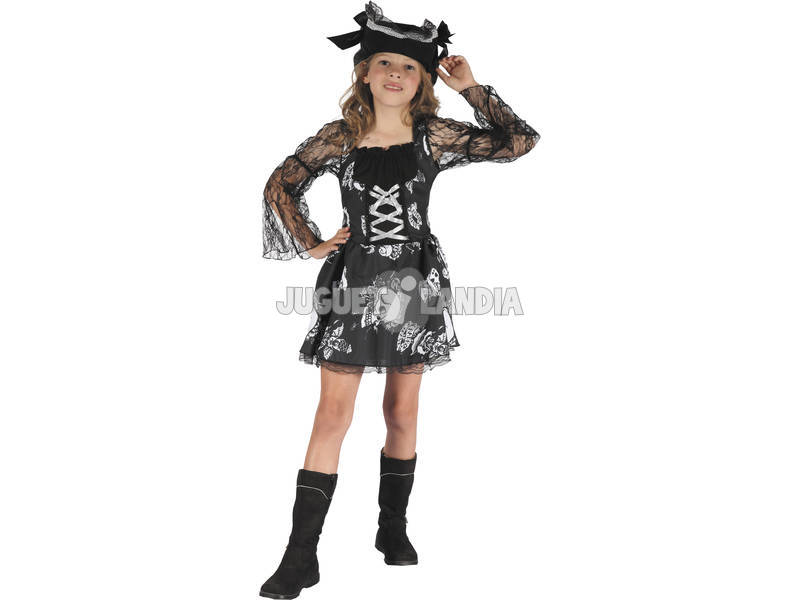 Kostüm Piratenkapitänin Mädchen Größe M