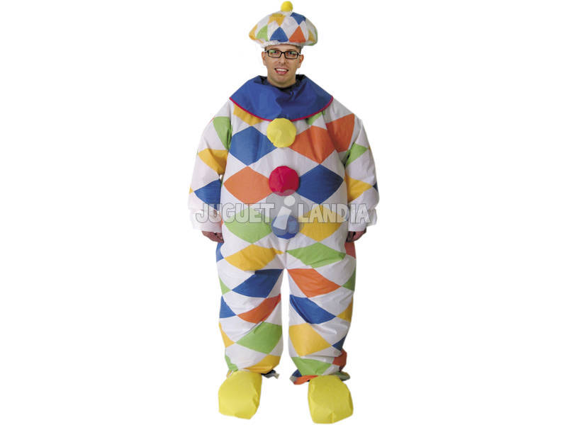 Kostüm Aufblasbarer Clown