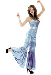 imagen Disfraz Mujer S Disco Azul