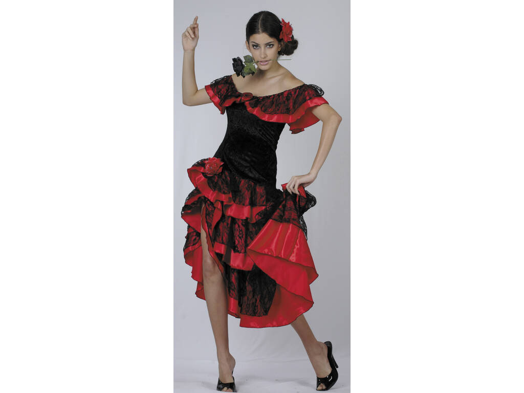 Flamenco Damenkostüm Größe XL