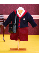 Ensmeble Short Bordeaux et Veste Marine