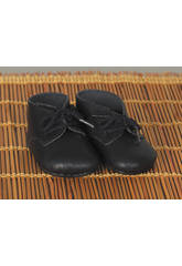 Bota Piel Azul