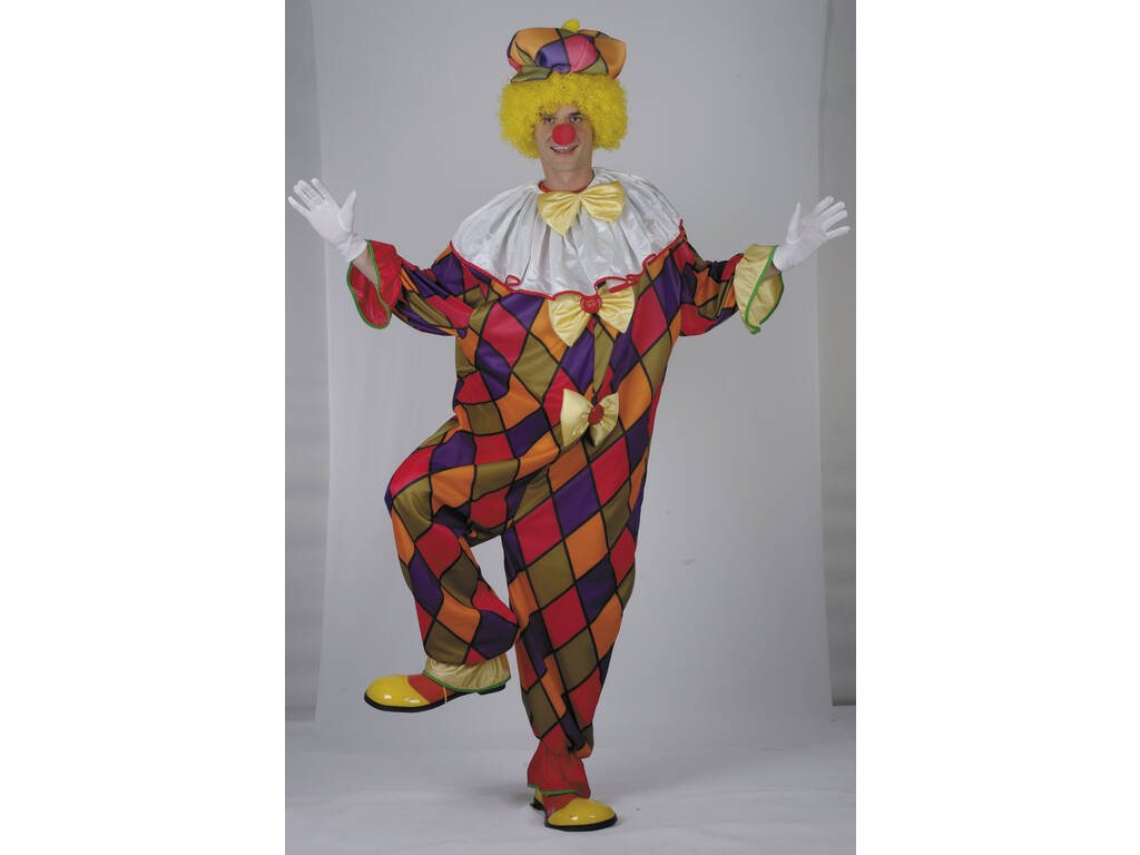 Kostüm Mann Clown Größe XL