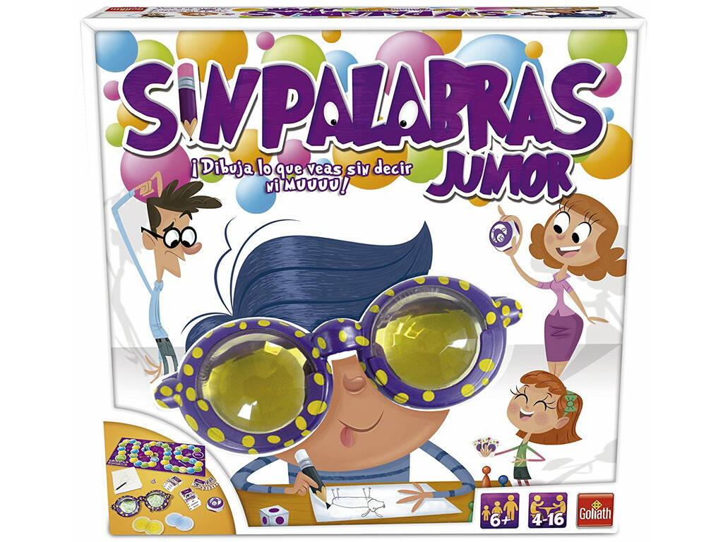 Juego De Mesa Sin Palabras Junior Goliath 70110 Juguetilandia