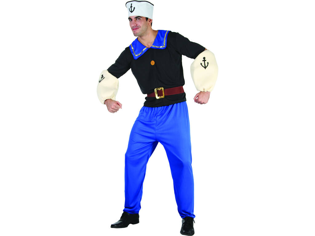 Kostüm Popeye Mann Größe XL