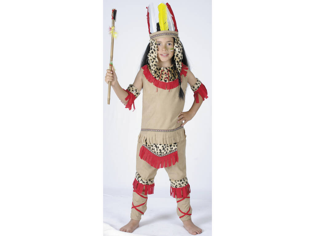 Costume Capo Indiano Bambino Taglia M
