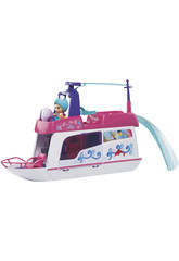 Flipsies Sandy com Casa e Iate 2 em 1 