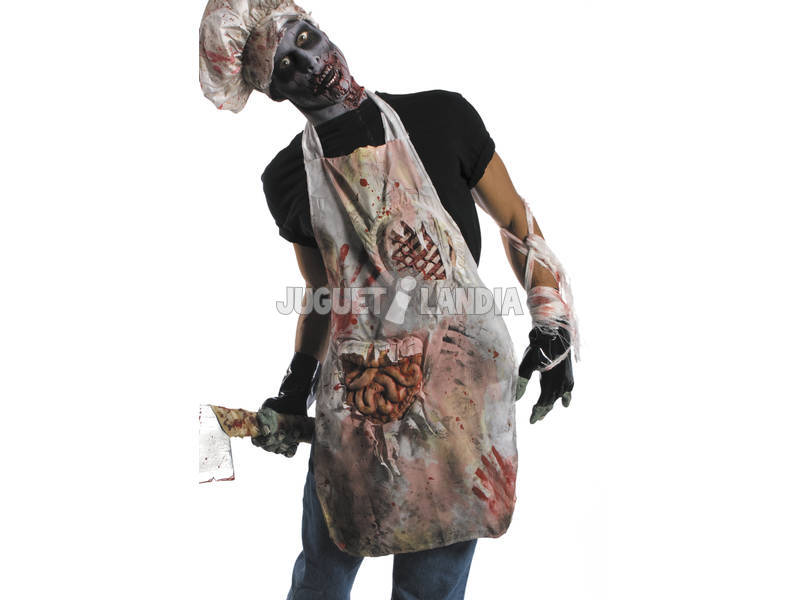 Avental do carniceiro Zombie Rubies 3699