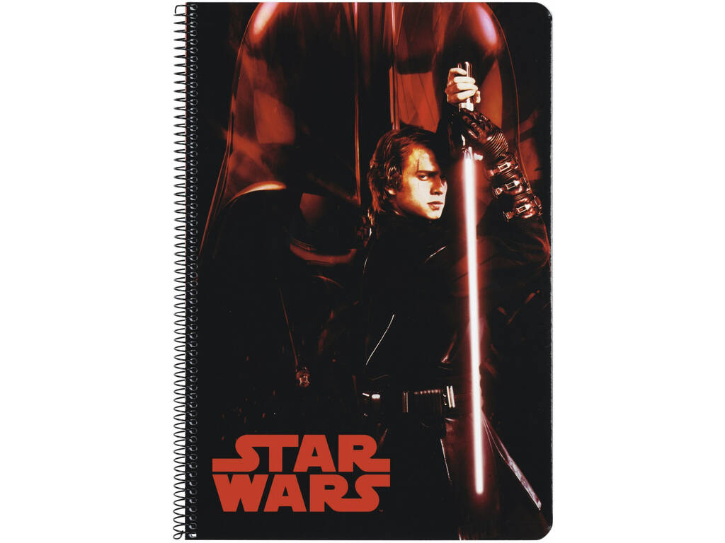 Quaderno Copertina rigida 80 fogli Star Wars