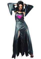Disfraz Araña Gótica Negra Mujer Talla XL