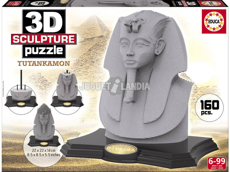 Puzzle 3D Skulptur Tutankhamon Educa 16503