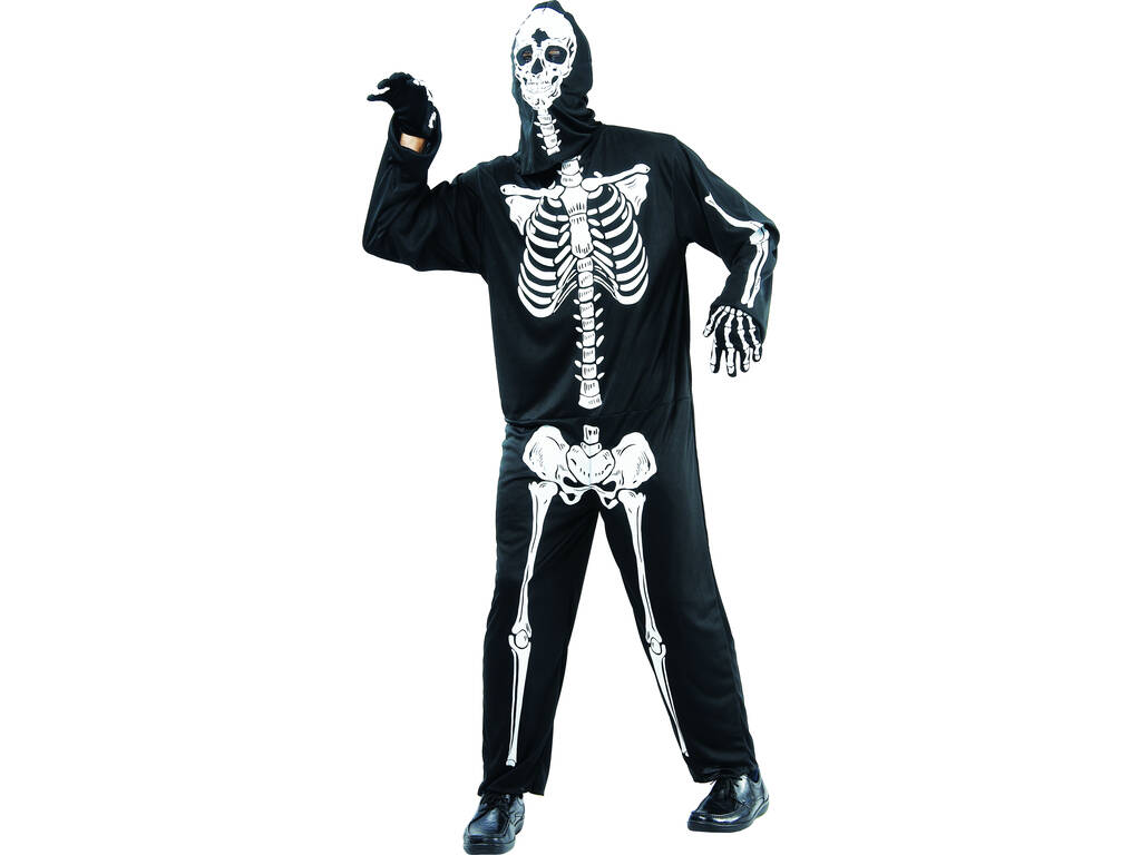 Déguisement Squelette Terrorifique Homme Taille XL