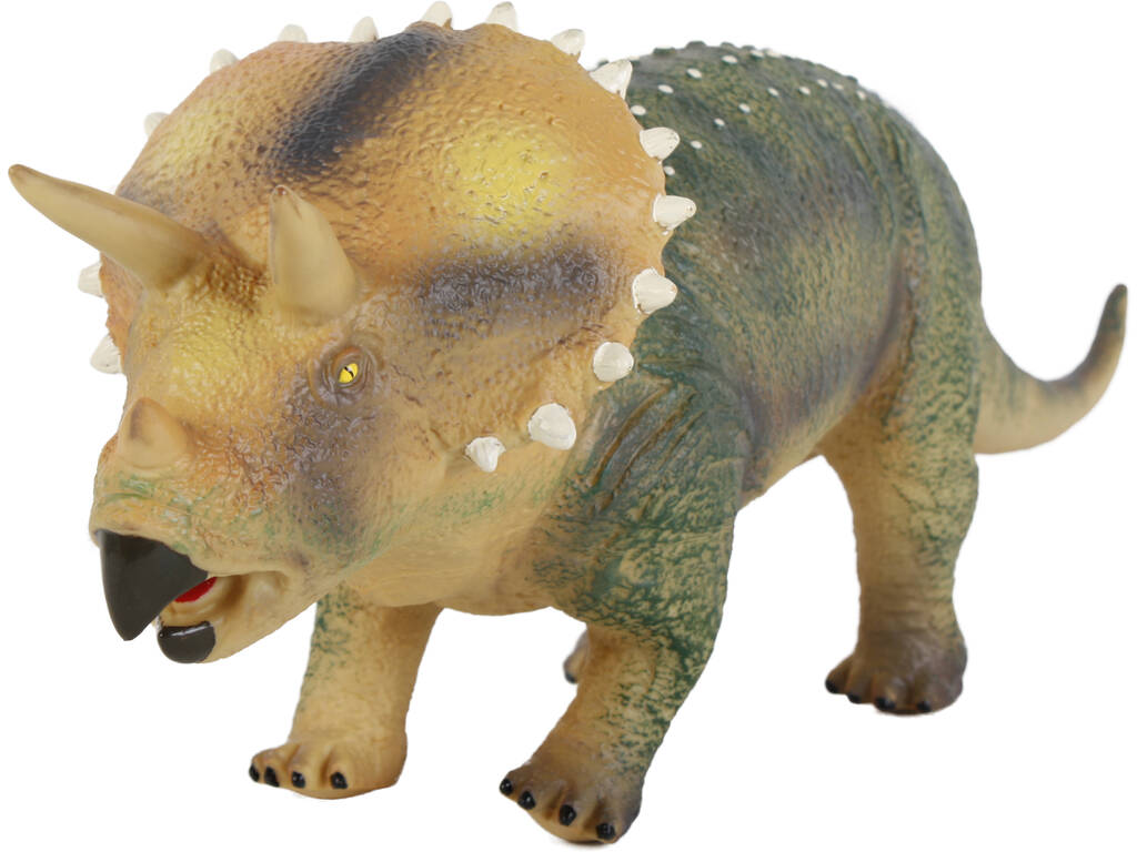 Figura Dinosaurio Triceratops 52cm